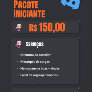 Pacote iniciante (Discord)