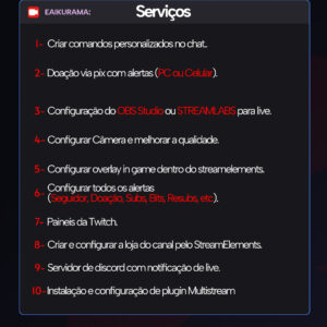 Pacote essencial OBS